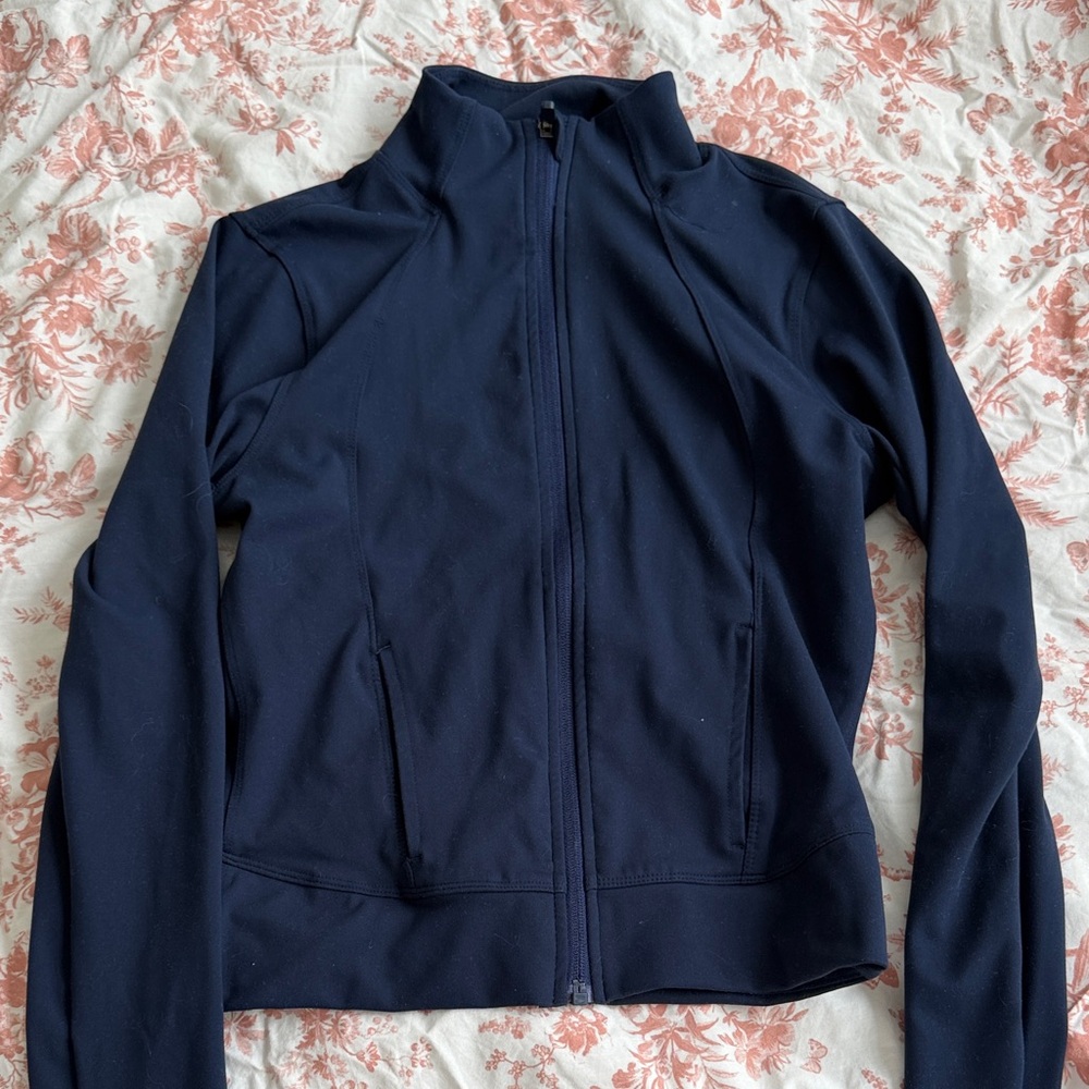 Elegant Navy Utility Jacket for Women